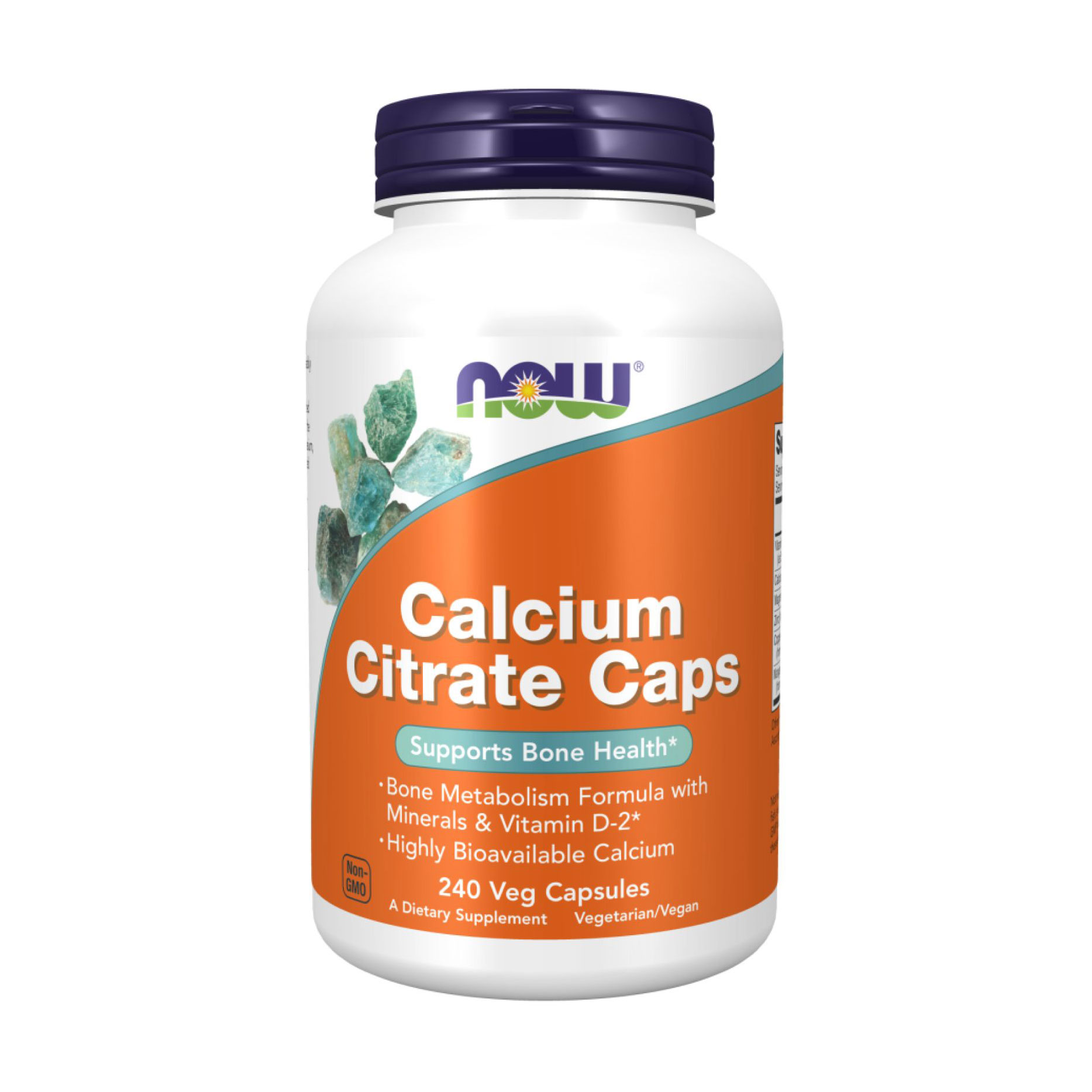 Цитрат кальцію NOW foods Calcium Citrate, 240 вегетаріанських капсул